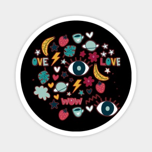 eyes of love Magnet